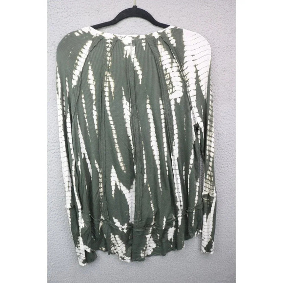 Knox Rose Long Sleeve Tie-Dye Tunic-Size Medium-Hi-Lo - Picture 6 of 7